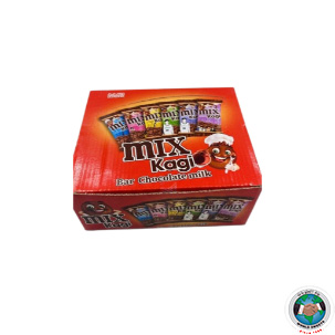 KAGI CHOCO BAR MIX BOX 50G 24 PCS