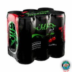GREEN CHERRY SOFT DRINK NO SUGER 330ML
