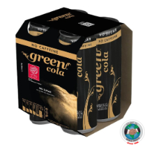GREEN COLA NO CAFFEINE NO SUGER 330ML