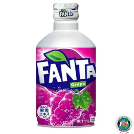 JAPANESE FANTA GRAPE SOFT DRINK 300ML