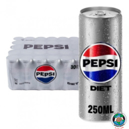 PEPSI DIET 250ML 30 PCS