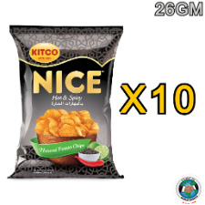 KITCO NICE HOT AND SPICY 26GM 10 PCS