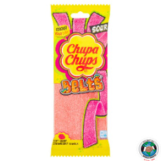CHUPA CHUPS JALLY LACES STRWBERRY 90GM