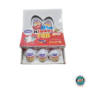 CHOCO KIDDOS FUN BIG EGG BOX 40PCS 5G