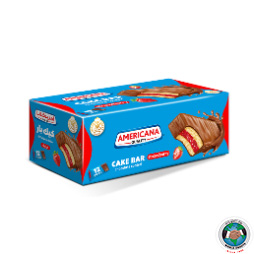 CAKE BAR STRAWBERRY SANDWICH AMERICANA 35GM