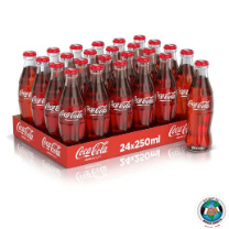 COCA COLA BOTTLE 250ML 24 PCS