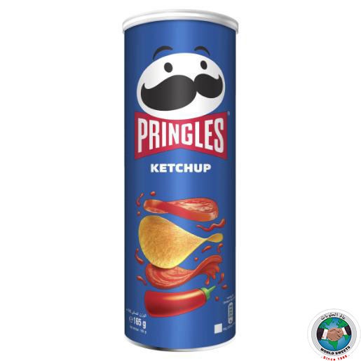 PRINGLES KETCHUP 165 GM