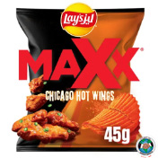 LAYS MAX CHICAGO HOT WINGS 45GM