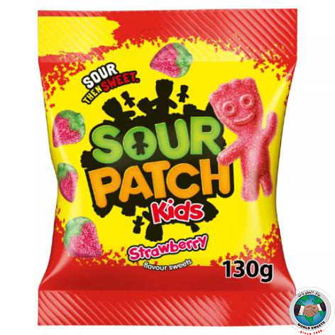 SOUR PATCH KIDS STRAWBERRY 130GM