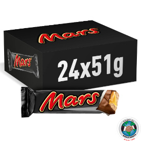 MARS CHOCOLATE 24PC 51GM