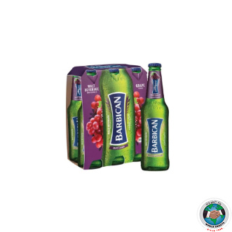 BARBICAN GRAPES JUICE 6 PCS 330ML