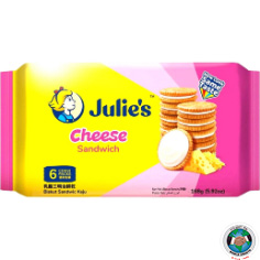BISCUIT CHEESE JULIES 168GM