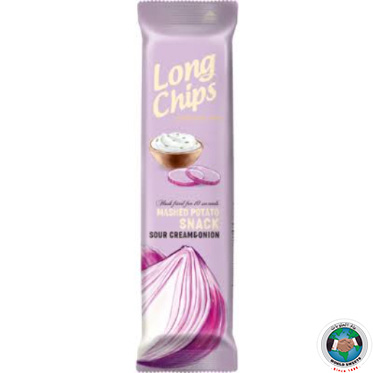 LONG CHIPS SOUR CREAM AND ONION 75GM