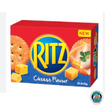 RITZ CRACKERS CHEESE 39.5GM 12 PACKS