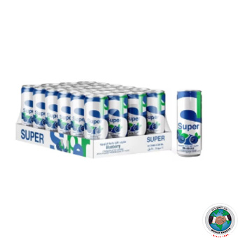 SUPER ZERO TUTTI FRUTTI 250ML 24 PCS