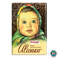 ALIONKA MILK CHOCOLATE 75GM