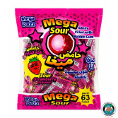 MEGA DAZZ SOUR STRAWBERRY 504GM