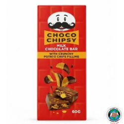 CHOCO CHIPSY CHOCOLATE WITH POTATO CHIPS 60 G
