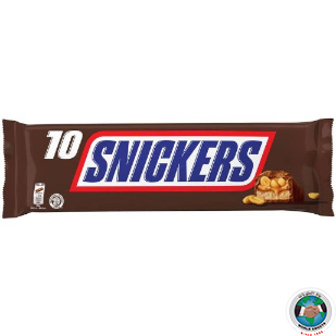 SNICKERS BAR 10 PCS 50GM