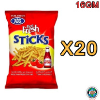 FICO FRESH STICKS KETCHUP 16GM 20 PCS