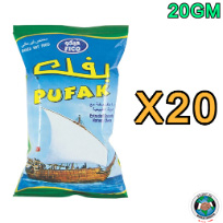 PUFAK FICO SAFINA CHESSE GREEN 20GM 20 PCS