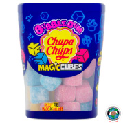 BUBBLE GUM CHUPA CHUPS MAGIC CUBES 86G