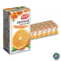 KDD ORANGE JUICE WITH GRAPE 250ML 24 PCS