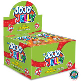 EVIZA JOJO JELLY FIZZY STRAWBERRY 18G 24 PCS