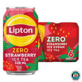 LIPTON ICE TEA ZERO SUGAR STRAWBERRY 320 ML