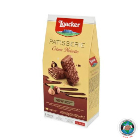 WAFER LOACKER HAZELNUT 99.6GM