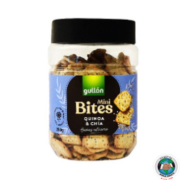 GULLON CRACKERS QUINOA CHIA 250GM