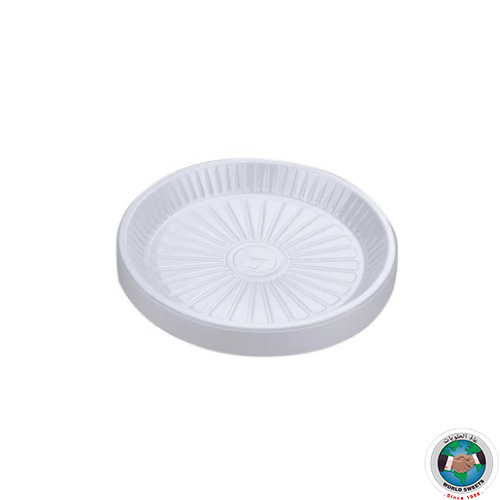 RITCO ROUND PLASTIC PLATES RND 18 50 PCS