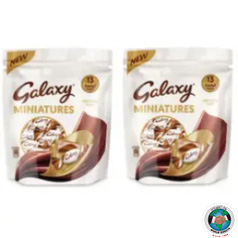 GALAXY MINIATURES SMOOTH MILK 117GM X2
