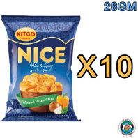 KITCO NICE POTATO SPICY 26GM 10 PCS
