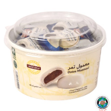 MAAMOUL DATES COVERED WHITE CHOCOLATE 400GM