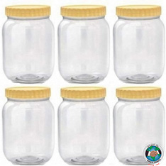 SMALL JARS 6 PCS 500ML
