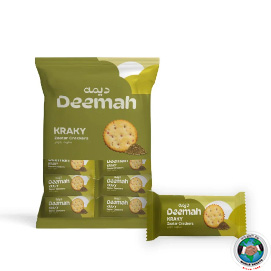 BISCATE DEEMA ZATER CRAKERS 12PCS