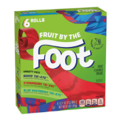 FRUIT BY THE FOOT FRUIT MIX 6PC 128GM