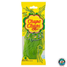 CHUPA CHUPS JELLY LACES APPLE 90GM