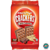 MUNCHYS CRACKERS CHOC SANDWICH 258GM