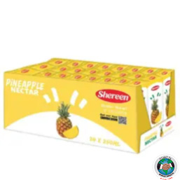SHEREEN PINEAPPLE NECTAR 24 PCS 250 ML