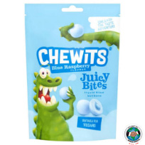 CHEWITS SWEET BLUE RASPBERRY FLAVOUR 115GM