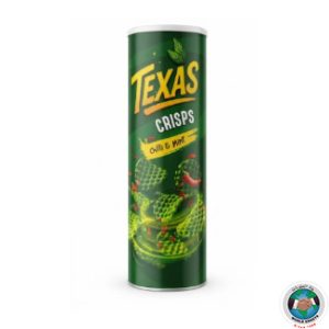 TEXAS CRISPS CHILLI AND MINT 90GM
