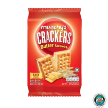 MUNCHYS CRACKERS BUTTER SANDWICH 270GM