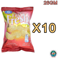 FICO FRESH LIGHTLY SALTED 26GM 10 PCS