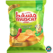 MUSCAT CHIPS CHILLI AND LIME 65GM