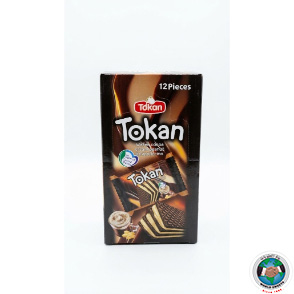 TOKAN WAFER CREAM PEANUT AND CAPPUCCINO 24GM 12 PCS