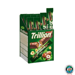 TOKAN WAFER TRILLION COVERED HAZELNUT CREAM 25GM 24 PCS