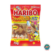 HARIBO FIZZ HAPPY COLA 70GM