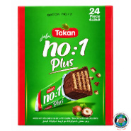TOKAN 1 PLUS WAFER COVERED HAZELNUT CREAM 30GM